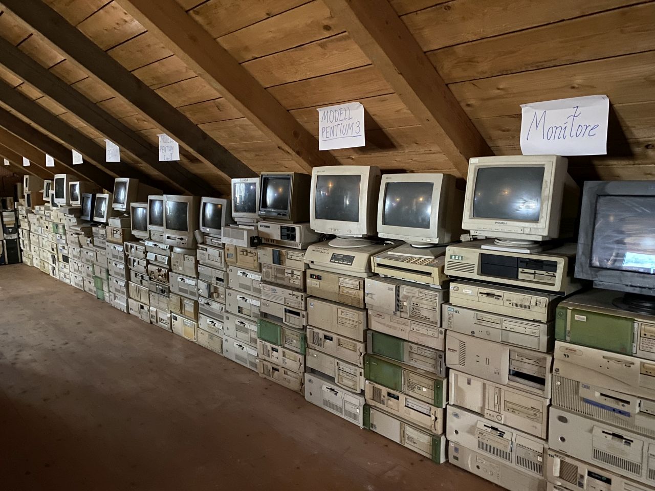1. Österreichisches Computermuseum Wildendürnbach, Blick in die Ausstellung
